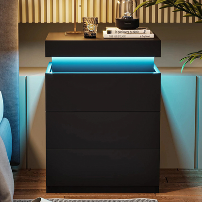 Smart LED Bedside Table
