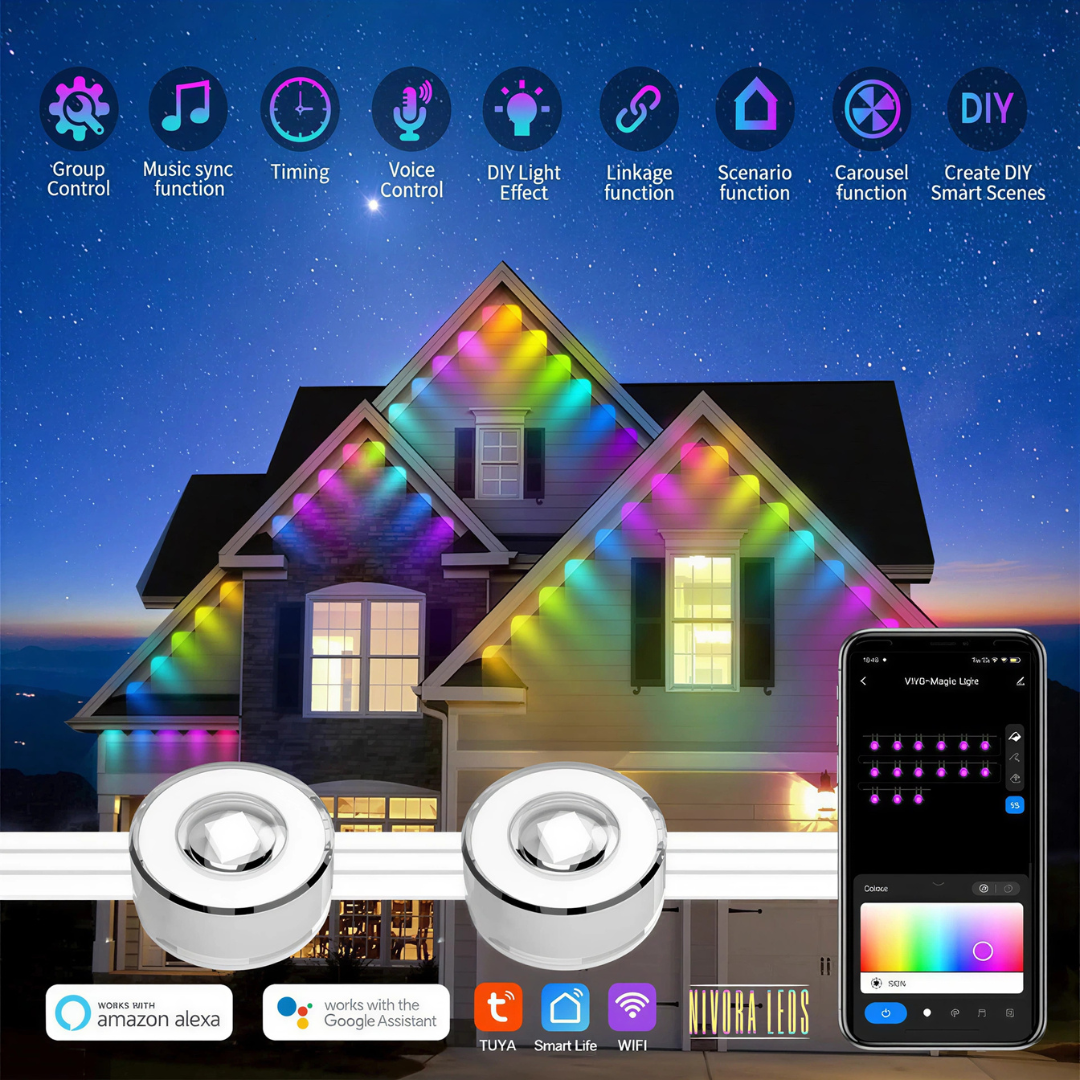 Smart Outdoor LEDs - Exclusive Decoration