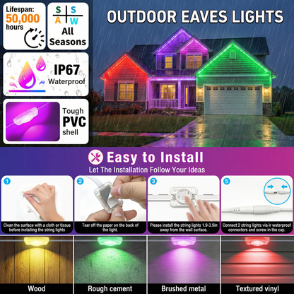 Smart Outdoor LEDs - Exclusive Decoration