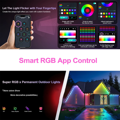 Smart Outdoor LEDs - Exclusive Decoration