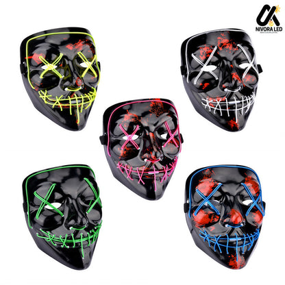 Mascaras LEDS - La Purga