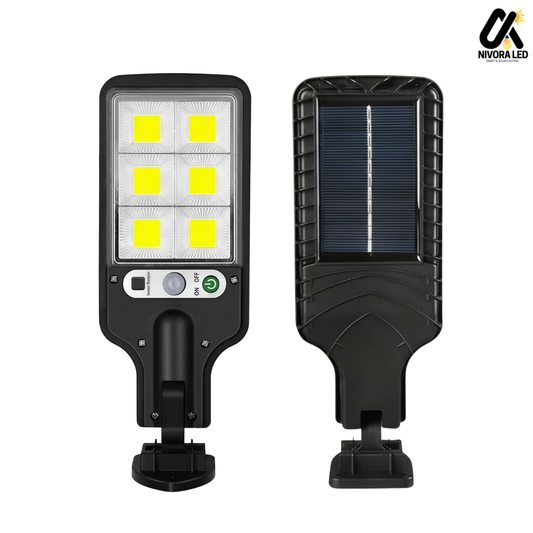 Lámpara LED Solar de Exterior con Sensor de Movimiento