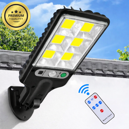 Lámpara LED Solar de Exterior con Sensor de Movimiento